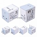 Unviersal Travel adapter with USB charger 5