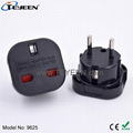 UK To Europe Plug Adapter   （9625） 2