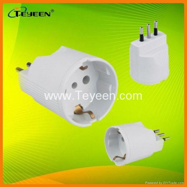GS/Europe To Italy Plug Adapter  (IT-10AG)