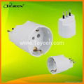 GS/Europe To Italy Plug Adapter