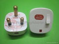 Large South Africa Plug with Lamp Switch   (DY-6315) 2