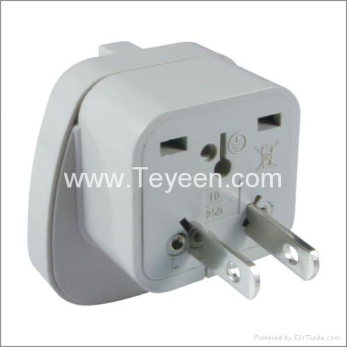 EU Universal To US Plug Adapter  (DYSGF-6) 2