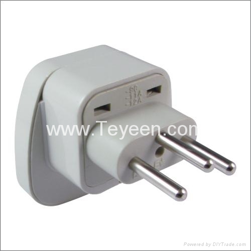 歐式萬用轉瑞士嵌入式插頭 DYSGF-11A 2