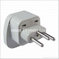 EU Universal To Switzerland Plug Adapter (DYSGF-11A) 2