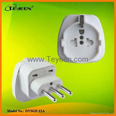 EU Universal To Italy Plug Adapter (DYSGF-12A)