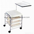 Portable folding manicure table with bag/nail desk,manicure station 3