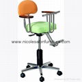 Hair salon kids small barber chair baby booster seat 3