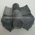 Unglazed Chinese clay roof tiles for garden building 3