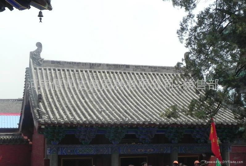 Chinese temple roofing material clay roofing tiles 2