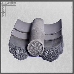 Asian style Chinese roof tile for garden