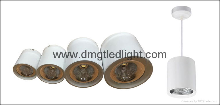 3"/4"/5" COB Surface Mounted Downlight Square/Round 2