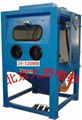 SS - 1C turntable wet  sandblasting machine 4