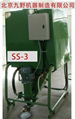 SS - 3 manual turntable type wet sandblasting machine 2