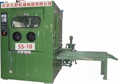 SS - 10 turntable type automatic wet sandblasting machine
