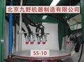 SS - 10 turntable type automatic wet sandblasting machine 2