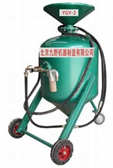 JY-800/YGY-2 Portable pressed type dry sandblasting machine