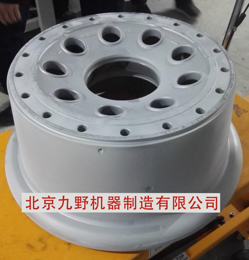 SS - 073 turntable type automatic special sandblasting machine for wheel hub 5