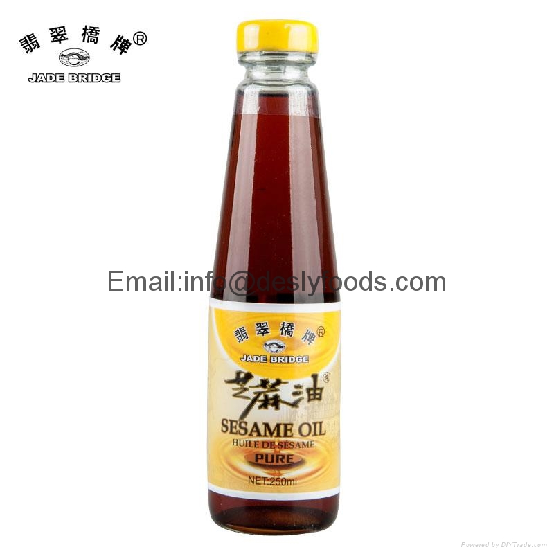 Sesame Seed Oil 100 Pure Sesame Oil edible oil Jade Bridge Brand