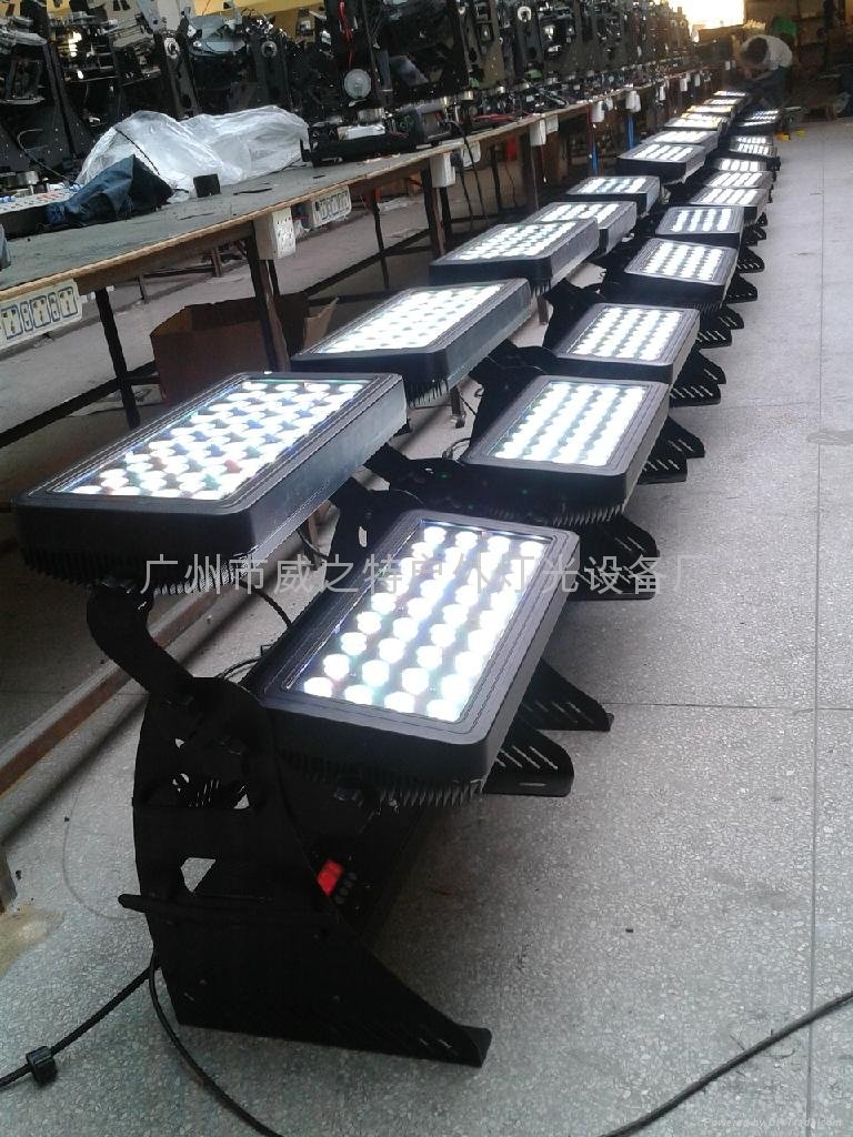 72顆10W 4合1 LED 洗牆燈/投光燈/戶外LED燈 8