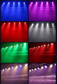 18 pcs 10w LED par RGBW 4in1 full color wedding uplights dj disco LED par light 8