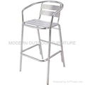 Outdoor bar furniture -Aluminum bar stools