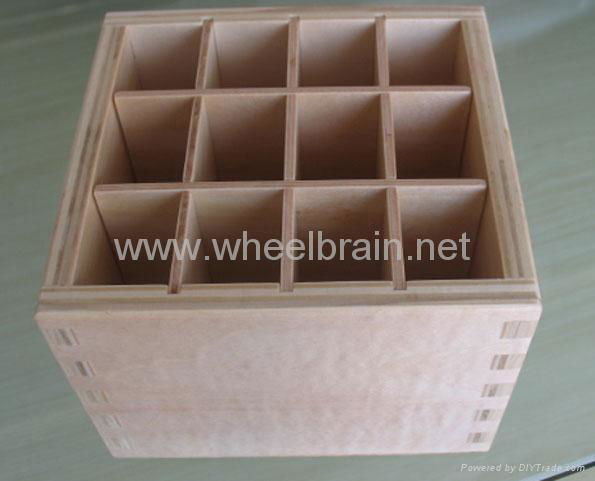 椴木包裝筆盒 3