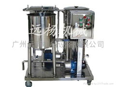 Liquid detergent equipment