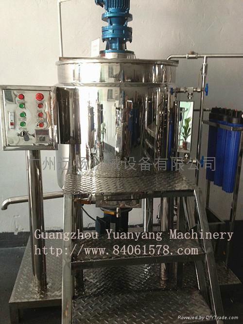 Liquid detergent production machine group 2