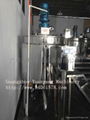 Liquid detergent production machine group