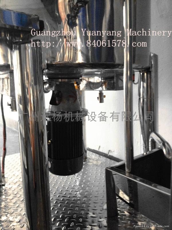 Liquid detergent production machine group 5