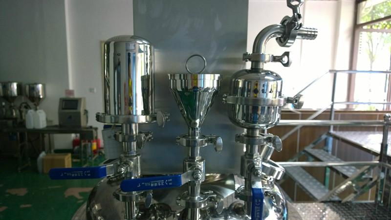 100L Hydraulic homogenizer  vacuum emulsifying machine 3