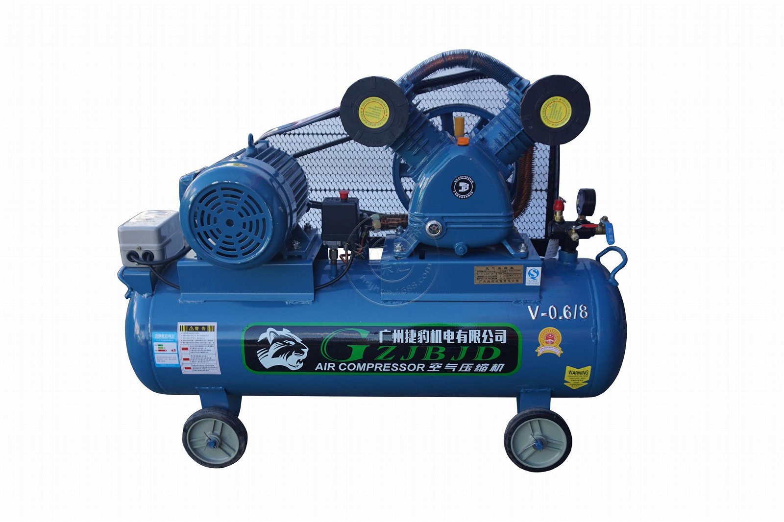捷豹皮帶式大型工業級空壓機氣泵 5