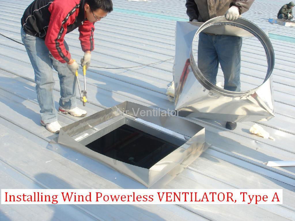 Industrial Turbine Rooftop Ventilator 2