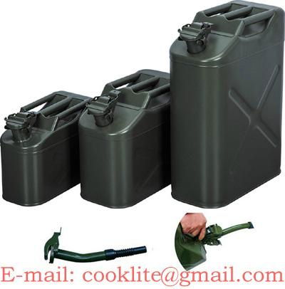 Petrol Fuel Jeep Can Steel Diesel Jerry Can Oil Water Carrier Container