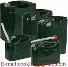 Metal Jerry Can with Aluminum Cap / Jeep Can