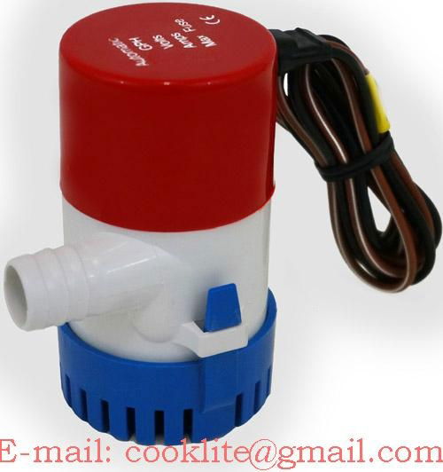 Pompa Elettrica di Sentina ad Immersione 12V/24V 750GPH     2