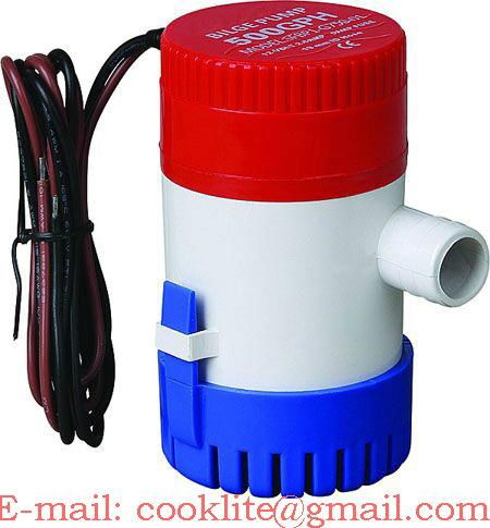 350GPH 12V/24V Boat Marine Plumbing Electric Bilge Pump