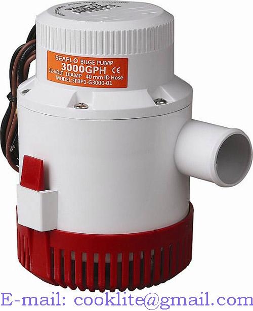 Marine Tauchpumpe Bilgenpumpe Boots Pumpe Wasserpumpe - 12V/24 3000 GPH