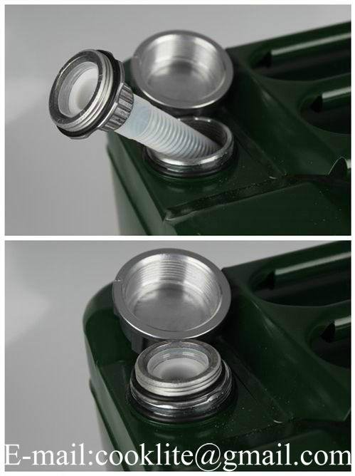 Metal Jerry Can with Aluminum Cap / Jeep Can 3
