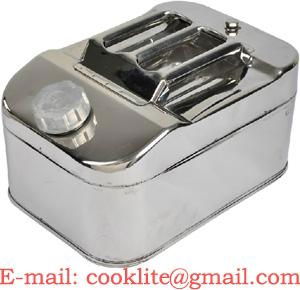 Stainless Steel Petrol Diesel Jerry Can Fuel Container 5