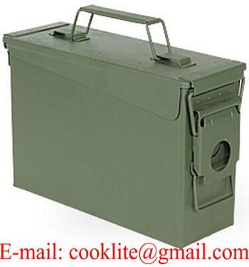 Military Metal Ammo Can