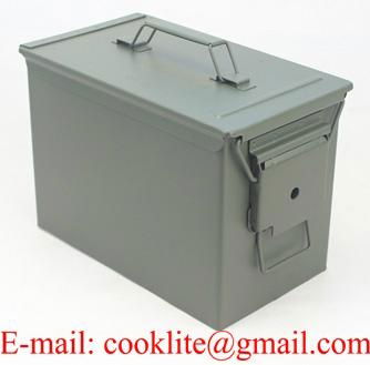 Ammo Box M2A1 50 Cal Metal Ammunition Can Ammo Box