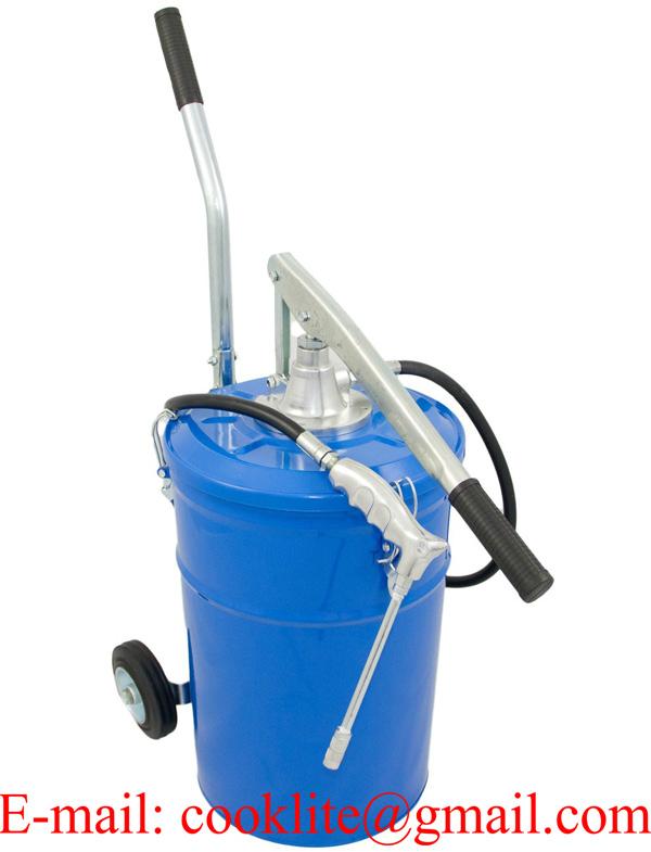 Hand grease dispenser pump with trolly 20L