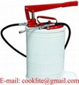 Oval bucket grease pump 20L