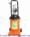 High Volume Oil Grease Manual Bucket Pump Pneumatic Operated Greaser 12Kg