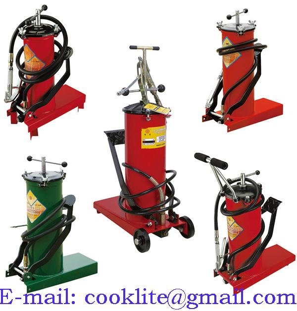 Pompa barile per grasso a pedale / Ingrassatore manuale con pompa pedale -  3L/6L/10L/12L - OEM (China Manufacturer) - Pumps Vacuum Equipment