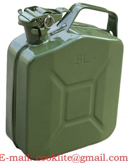 Military Jerry Fuel Petrol Can 5 Litre