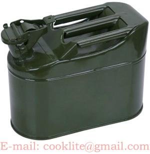 Military-spec Jerry Can Metal Fuel Tank 5 Litre