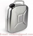 10 litre Aluminum Jerry Can Fuel Storage with Screw Top 