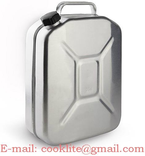 Military Water Jerry Can Aluminum Fuel Tank 20 Litre